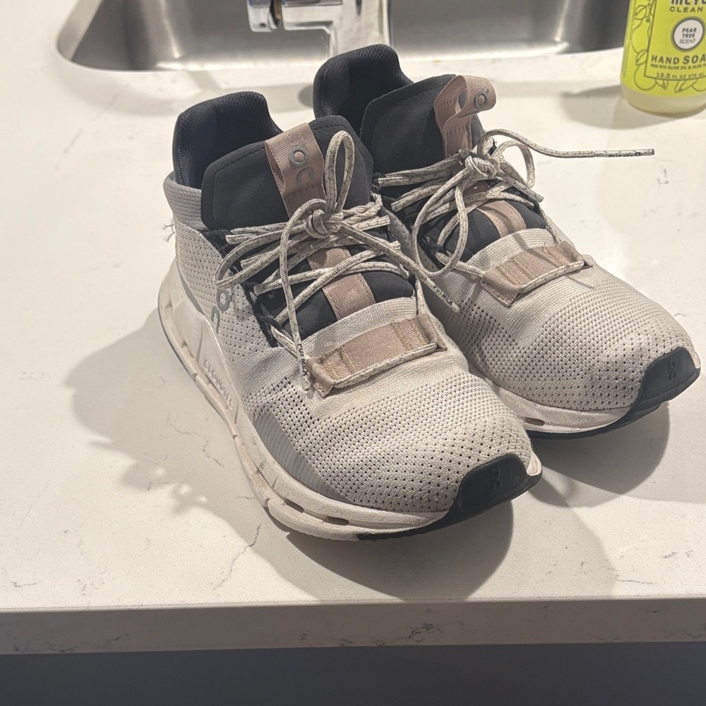 Women's Athletic Shoes in Gray and Black